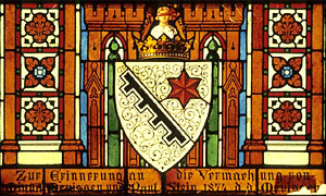 Wappenfeld des Jesus Sirach-Fensters